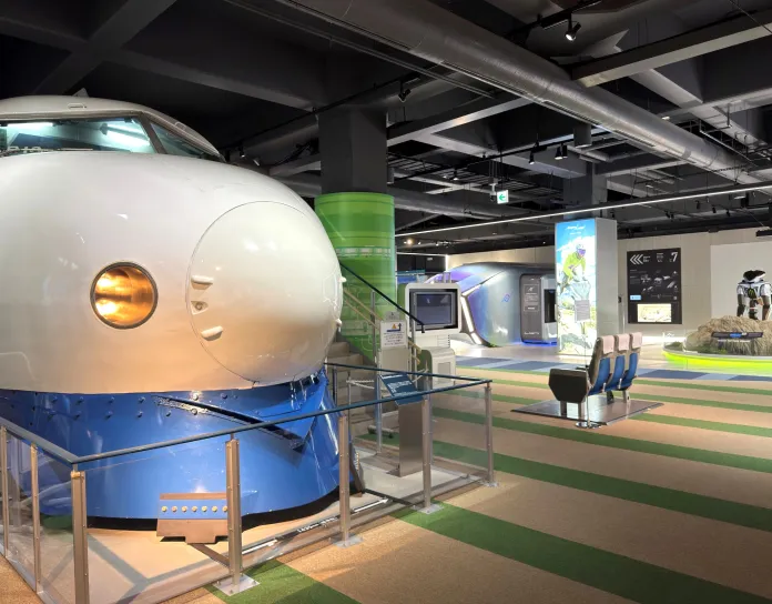 カワサキワールドの展示