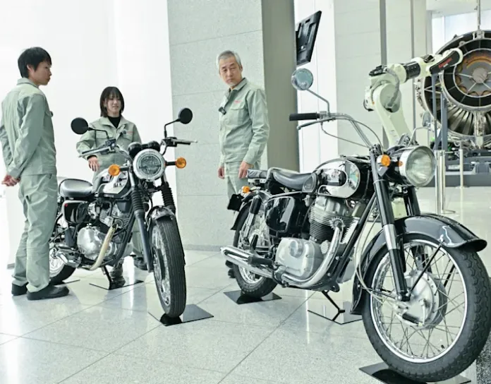 Kawasakiのオートバイ
