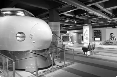 カワサキワールドの展示