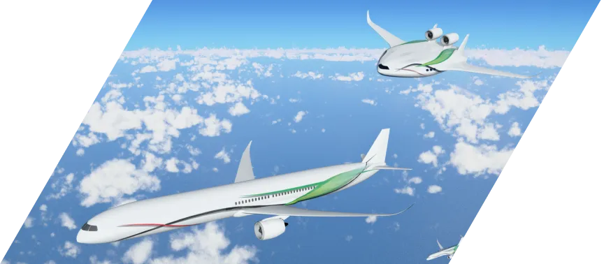 次世代航空機のイメージ