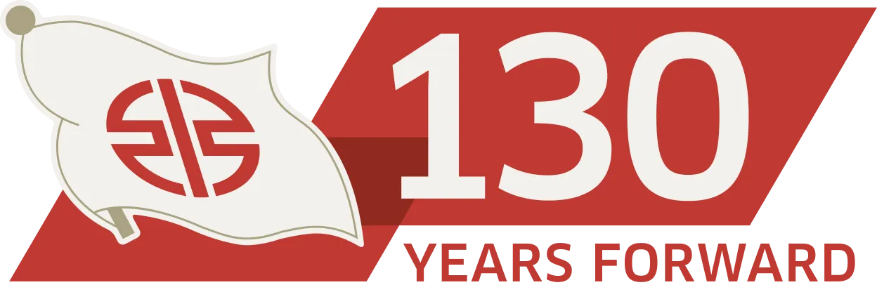 Kawasaki 創立130周年記念ロゴ 130 YEARS FORWARD