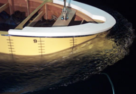 抵抗・自航試験（Resistance test、Self propulsion test）