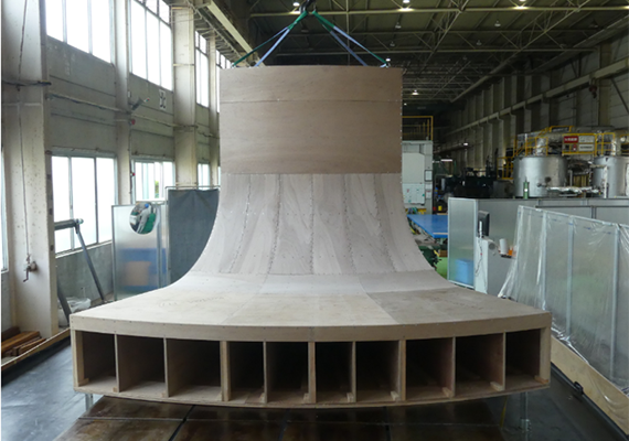 試験に使用する船舶等の模型の製作