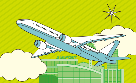 飛行機イラスト