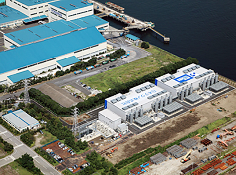 ガスエンジン発電施設