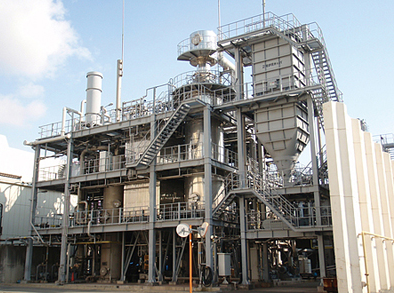 流動床汚泥焼却設備