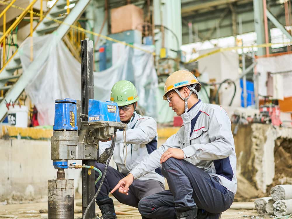 建設工事のプロデュースの写真