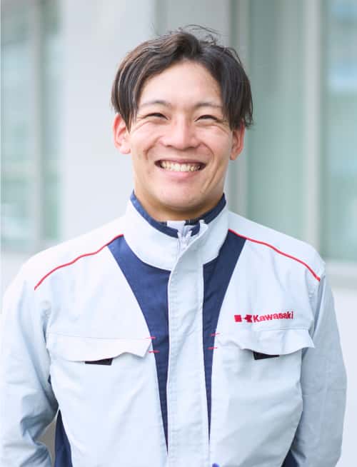 建設部建築土木業務の先輩社員の写真