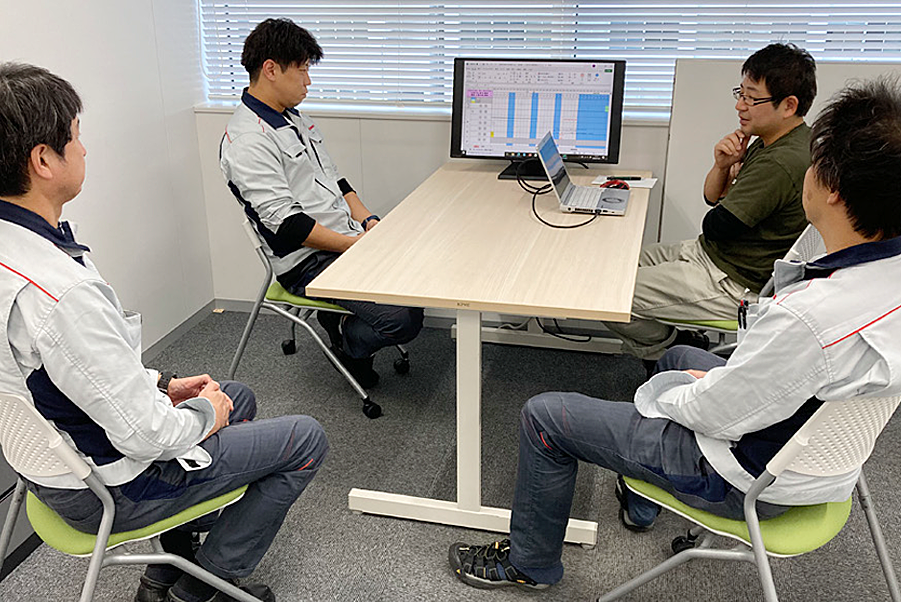 ミーティング中
