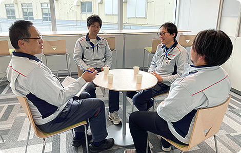 一日の業務の流れ