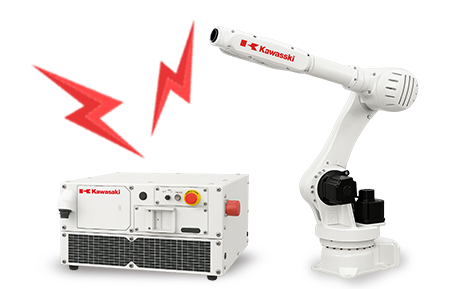 現地にてモータのワーニングを確認