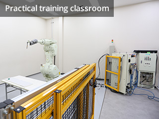 Practical training classroom