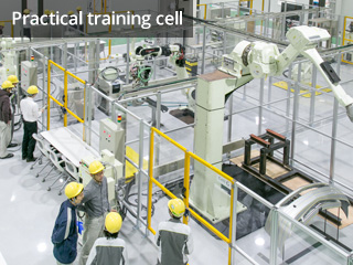Practical training cell