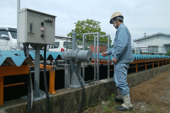 排水設備での水質監視
