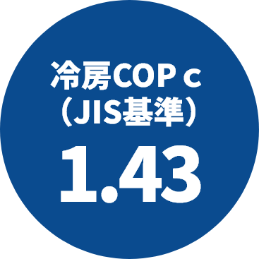 冷房COPc（JIS基準） 1.43