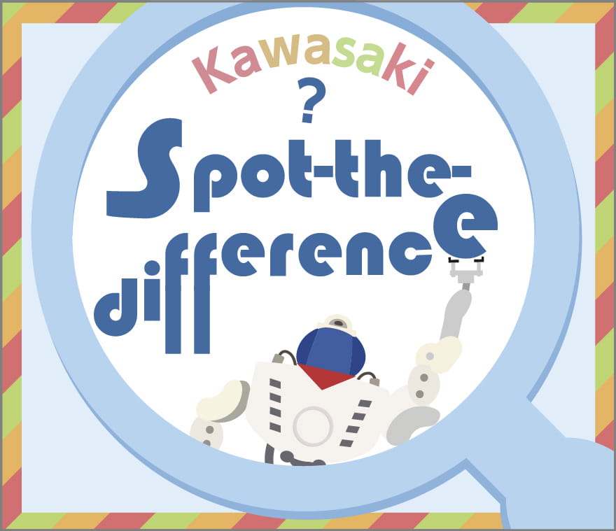 Kawasaki Spot-the-difference