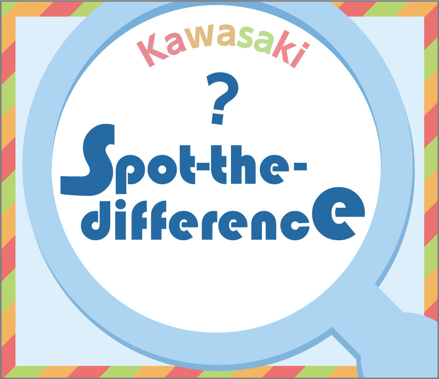 Kawasaki Spot-the-difference