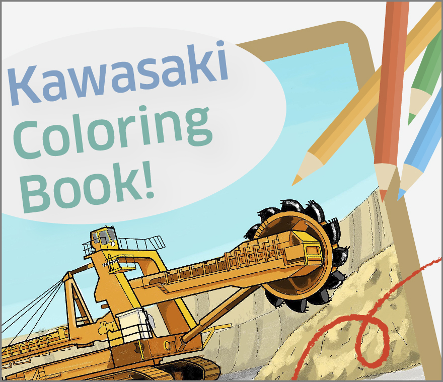 Kawasaki Coloring Book