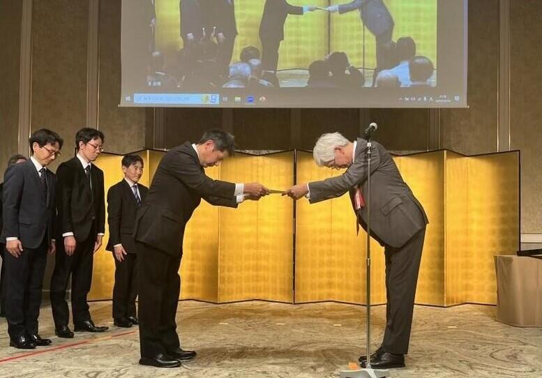 賞状受理