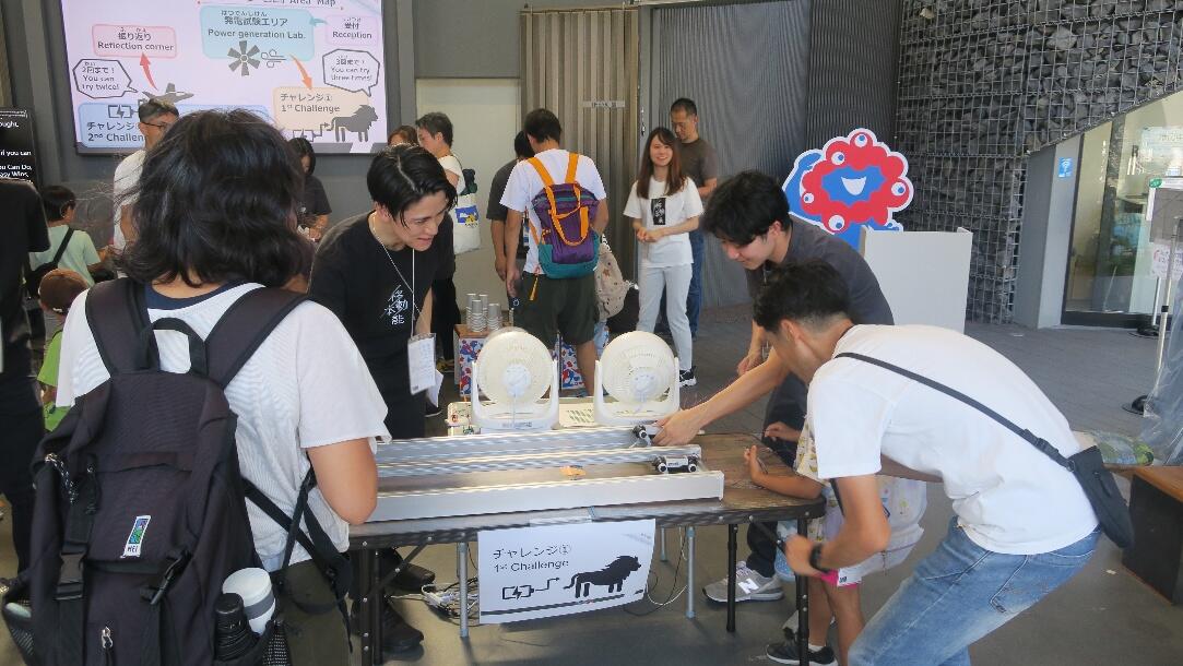 四脚モビリティ走行時の様子