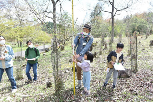 兵庫県小野市での活動（協力：NPO法人ひょうご森の俱楽部）