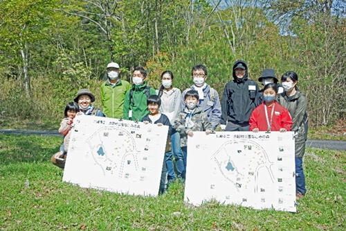 兵庫県小野市での活動（協力：NPO法人ひょうご森の俱楽部）